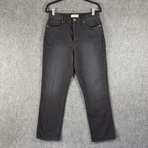 Revtown Classic Straighy Denim Jeans Black Mens Size 30 Regular / 30x29 #3231